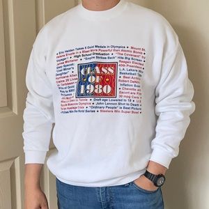 Class of 1980 Vintage Sweatshirt - XL